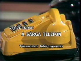A sárga telefon (1986)